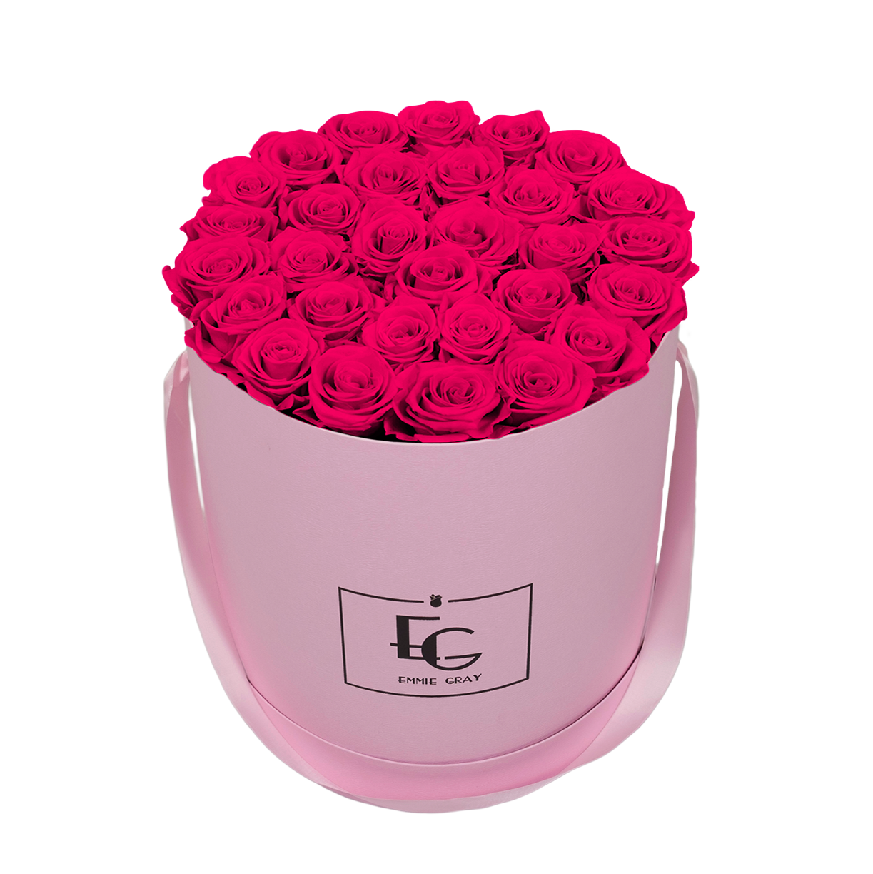 CLASSIC INFINITY ROSEBOX | HOT PINK | L