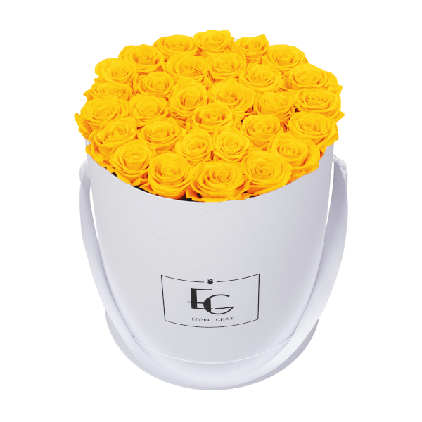 CLASSIC INFINITY ROSEBOX | SUNNY YELLOW | L