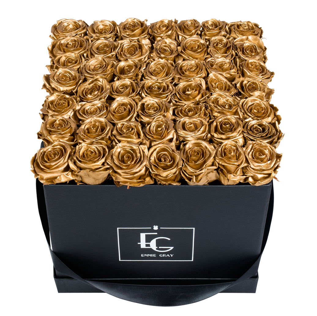 CLASSIC INFINITY ROSEBOX | GOLD | L