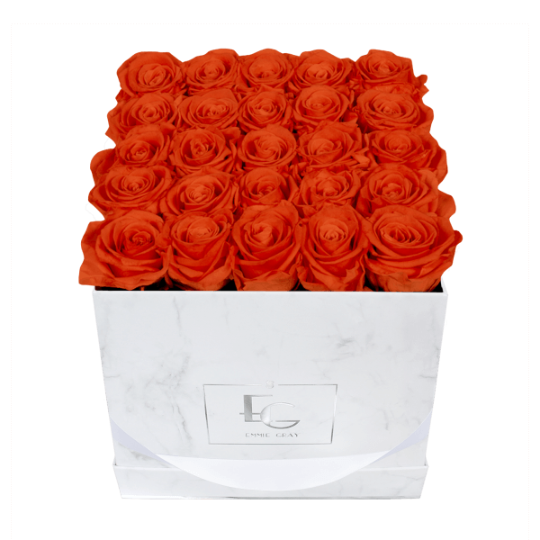 Classic Infinity Rosebox | Orange Flame | M