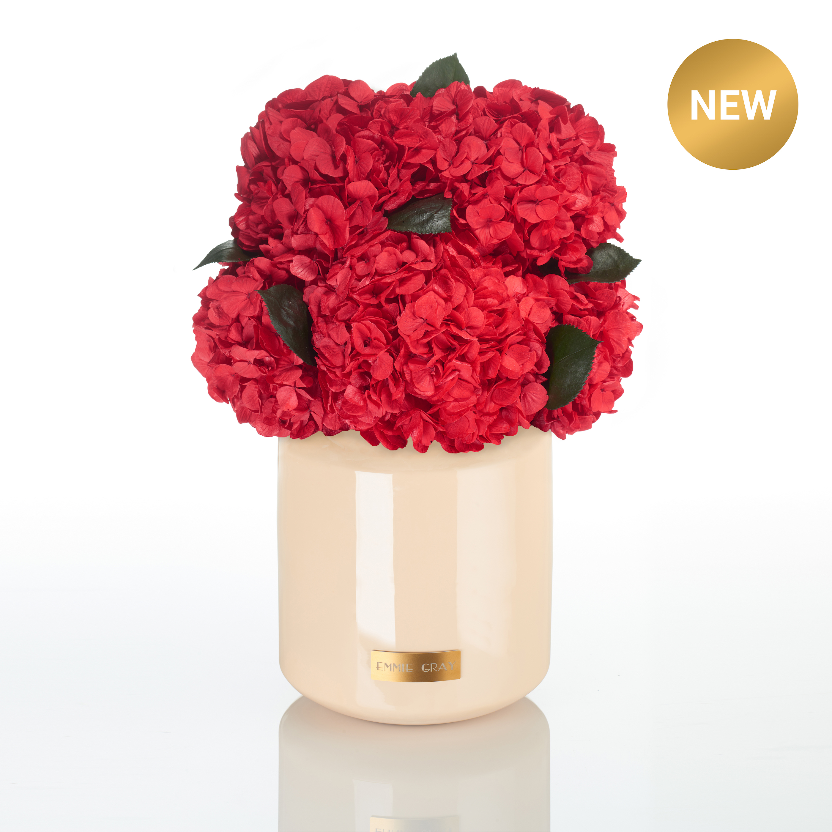 Premium Metallic Signature Hydrangea Infinity | Vibrant Red | L