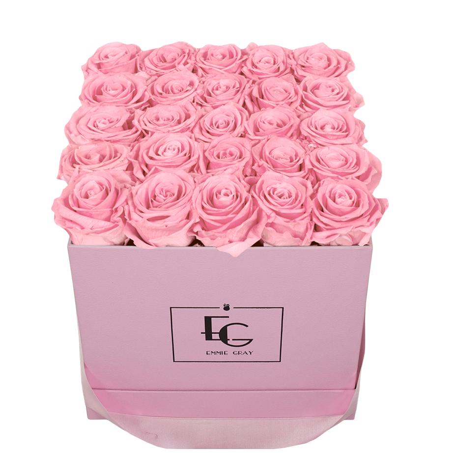 CLASSIC INFINITY ROSEBOX | BRIDAL PINK | M