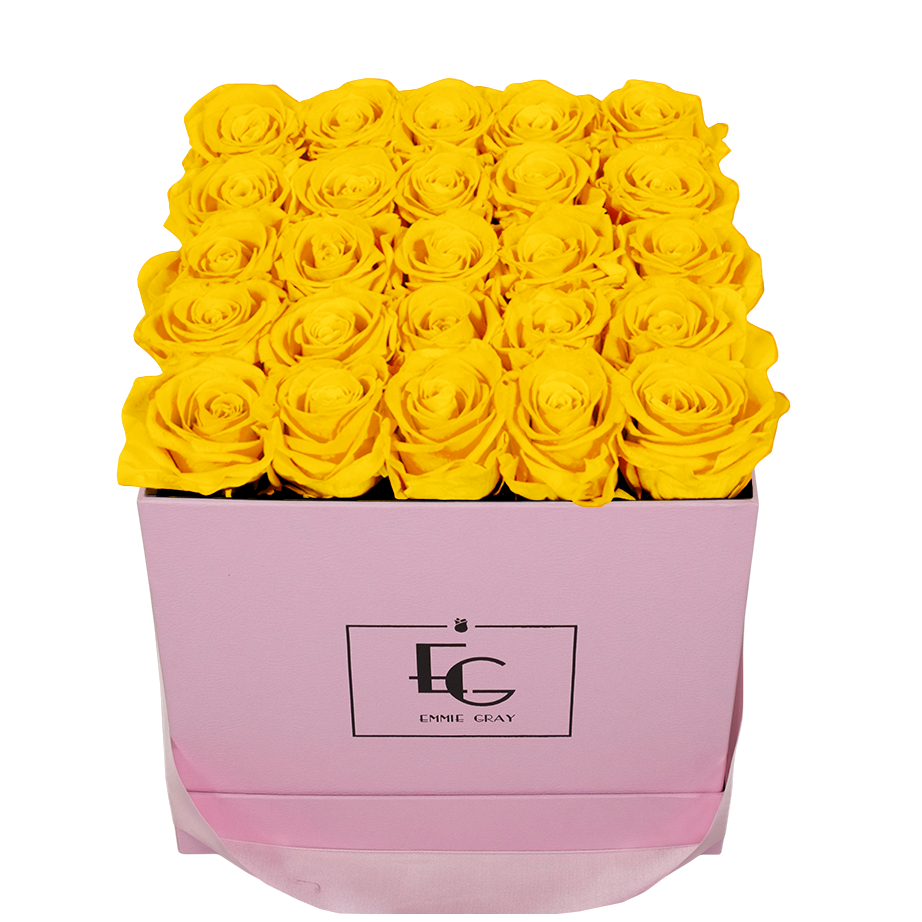 CLASSIC INFINITY ROSEBOX | SUNNY YELLOW | M