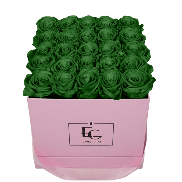 CLASSIC INFINITY ROSEBOX | EMERALD GREEN | M