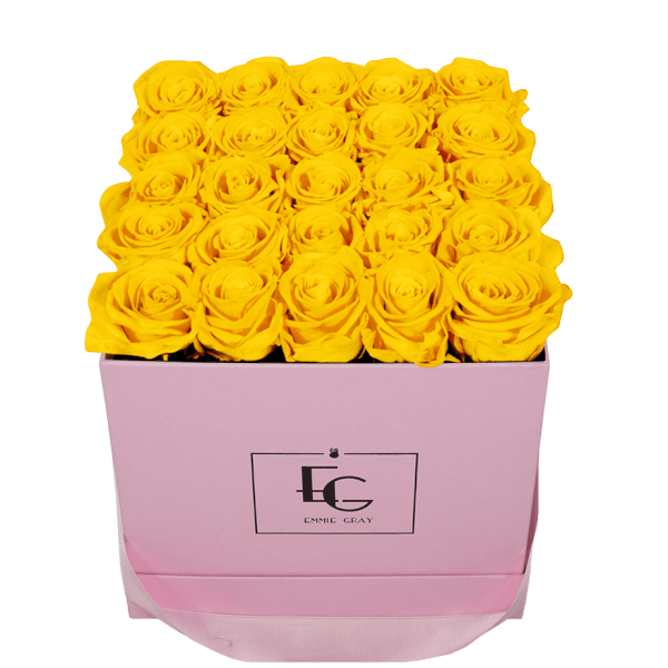 CLASSIC INFINITY ROSEBOX | SUNNY YELLOW | M