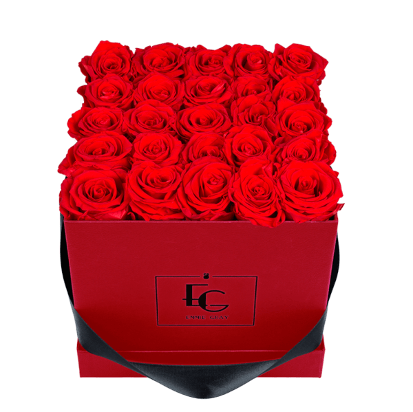 CLASSIC INFINITY ROSEBOX | VIBRANT RED | M