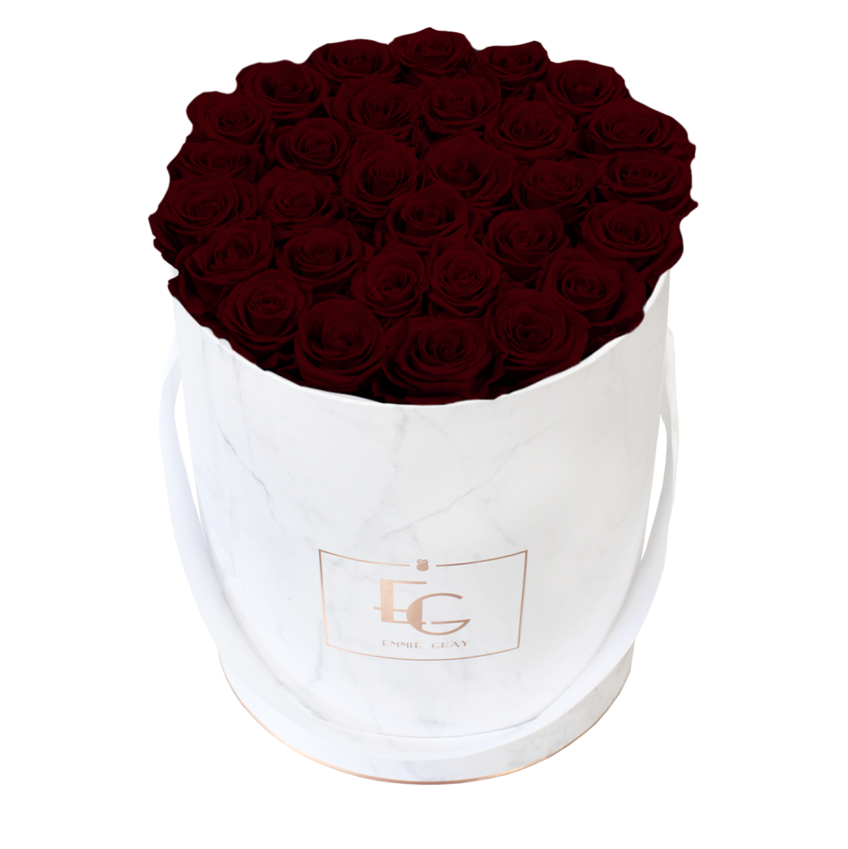 Classic Infinity Rosebox | Burgundy | L