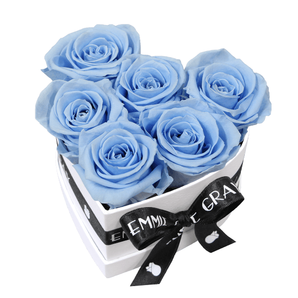 Classic Infinity Rosebox | Baby Blue | S